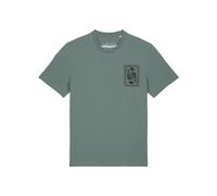 Watapparel T-Shirt 'Joker' vert / noir, Taille L