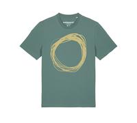 Watapparel T-Shirt ' Kreis ' jaune / vert, Taille S