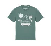 Watapparel T-Shirt ' Let the adventure begin ' vert / blanc, Taille S
