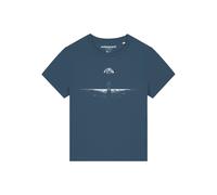 Watapparel T-shirt ' Lost in space ' pétrole / blanc chiné, Taille XS