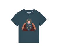 Watapparel T-shirt 'Love And Flex' or / pétrole / rose / lie de vin, Taille M