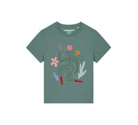 Watapparel T-shirt 'Love And Flex' vert / orange / rose / rouge, Taille S