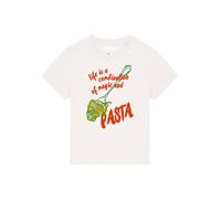Watapparel T-shirt 'Magic And Pasta' vert gazon / rouge / blanc, Taille S