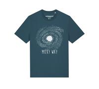 Watapparel T-Shirt ' Milky way ' pétrole / blanc, Taille S
