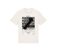 Watapparel T-Shirt ' New Perspective ' gris foncé / noir / blanc, Taille XS
