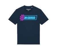 Watapparel T-Shirt 'No Excuses' bleu / bleu foncé / rose, Taille S