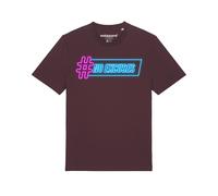 Watapparel T-Shirt ' No Excuses ' bleu / rose / rouge foncé, Taille S