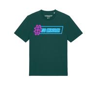 Watapparel T-Shirt ' No Excuses ' bleu / vert foncé / rose, Taille M