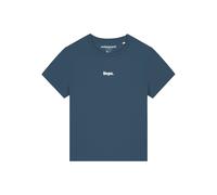 Watapparel T-shirt ' Nope ' pétrole / blanc, Taille M