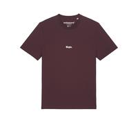 Watapparel T-Shirt ' Nope ' rouge foncé / blanc, Taille S