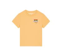Watapparel T-shirt 'Rainbow Cassette' jaune / mélange de couleurs, Taille L
