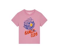 Watapparel T-shirt 'Ramen Club' bleu / jaune / rose / rouge, Taille XS