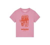 Watapparel T-shirt 'Sardines Portugal' homard / rose ancienne, Taille XXL