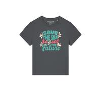Watapparel T-shirt ' Save the sea ' anthracite / mélange de couleurs, Taille L