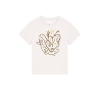 Watapparel T-shirt 'Self Love' marron / curry / blanc, Taille L