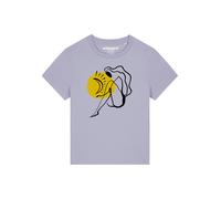 Watapparel T-shirt 'Self love' moutarde / lilas / noir, Taille XL