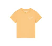 Watapparel T-shirt 'So Einfach Ist Das' jaune clair / blanc, Taille XXL