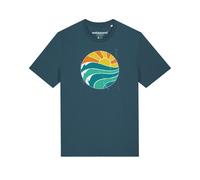 Watapparel T-Shirt ' Summer Sun ' pétrole / mélange de couleurs, Taille S