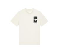 Watapparel T-Shirt 'Tarot Death' écru / noir, Taille XL