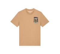 Watapparel T-Shirt 'Tarot The Emperor' beige / noir, Taille XXXL