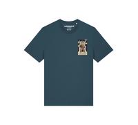 Watapparel T-Shirt 'Tarot The Emperor' pétrole, Taille XXXL