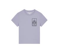 Watapparel T-shirt 'Tarot The Empress' violet pastel / noir, Taille S