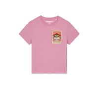 Watapparel T-shirt 'Tarot The Ice Cream' beige clair / rose / rose / pitaya, Taille XXL
