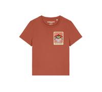 Watapparel T-shirt 'Tarot The Ice Cream' beige / marron / violet / rouge, Taille S