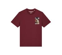 Watapparel T-Shirt 'Tarot The Lovers' mélange de couleurs / bordeaux, Taille 5XL