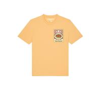 Watapparel T-Shirt 'Tarot The Pasta' jaune clair / rouge sang / noir / blanc, Taille L