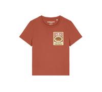 Watapparel T-shirt 'Tarot The Pasta' jaune pastel / jaune clair / orange clair / rouge rouille, Taille XS