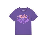 Watapparel T-shirt 'This Is My Year' violet / violet foncé / rose ancienne, Taille XS