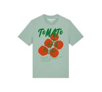 Watapparel T-Shirt 'Tomato' vert / menthe / rouge, Taille S
