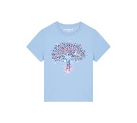 Watapparel T-shirt 'Tree of life' bleu clair / mélange de couleurs, Taille S