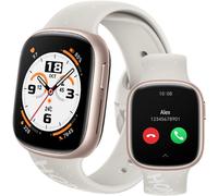 Watch 4 Montre Connectée, Bluetooth Calling, 1.75"" Amoled, Gps, 14 Jours D'Autonomie, Spo2, Fréquence Cardiaque Et Moniteur De Stress, 5Atm Smartwatch, Compatible Avec Android Et Ios, Or