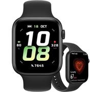 Watch 5 Smartwatch, 1.85\U201D Amoled Display Smart Watch Homme Femme, 15 Jours D'Autonomie, Gps, Noir