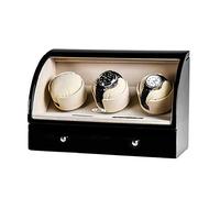 Watch Box Shaker Automatic Mechanical Watch Box, Watch Storage Winder Turntable Swayer, Advanced Control and Quiet Motor, LCD Digital Touch Display, 4