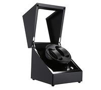 Watch Boxes Double Watch Winder, Automatic Watch Winder Box for 2 Watches, Watch Display Case with Motor and Dual Power Supply