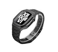 Watch en acier inoxydable Bande de lunette en métal pour bande 9 8 7 6 5 4 4 SE 3 2 Série 44 mm 45 mm montre remplacer le kit de modification de sangle en métal de mise à niveau