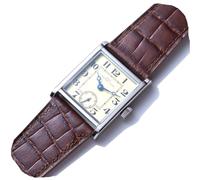 WATCH EXPERIMENTAL UNIT WMT CHRONO CLUB S01 Acier Quartz Swiss Marron Rectangulaire Cuir Montre Unisexe