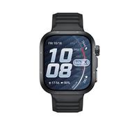 Montre connectée Watch Fit 5 Pro Bluetooth Noir avec bracelet en fluoroélastomère Noir