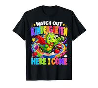 Watch Out Kindergarten Here I Come Dinosaur Back to School T-Shirt