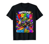 Watch Out Pre-K Dinosaur Monster Truck Back to School T-Shirt