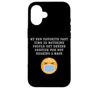 Watch People Get Denied Service for Not Wearing A Mask Memes Coque pour iPhone 16