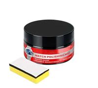 Watch Polish & Scratch Remover - Pâte De Polissage Pour Métal, Verre Et Résine Avec Éponge | Entretien Des Bracelets Et Des Boîtiers Pour L'acier Inoxydable, Le Laiton, L'époxy Et Les Bagues | Kit De