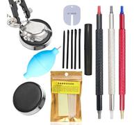 Watch Repair Kit, Wristwatch Care Set, Multifunctional Scratchproof Tools, Rubber, Stainless Compact Organizer Case, Precision Maintenance, Ideal for Travel, Home, and Electronics Repair, 20x13x14cm