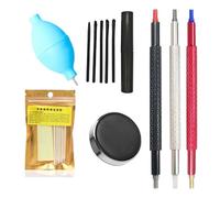 Watch Repair Kit, Wristwatch Care Set, Multifunctional Tool Kit, Scratchproof Components, Compact Design, for Travel, Home, Electronics, Watch Maintenance Use, 7.87x5.12x5.51 inches