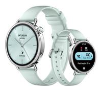 Watch S4 41 mm, Montre Connectée Ultra-Légère 32 g, Suivi Santé, Cycle Menstruel, HyperOS 3, Bracelet Fluoroélastomère, Menthe
