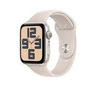 Watch SE 2 (GPS), boitier en aluminium Lumière stellaire de 44 mm avec boucle en caoutchouc Sport M/L, Lumière stellaire