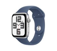 Apple Watch SE OLED 44 mm Numérique 368 x 448 pixels Écran tactile Argent Wifi GPS (satellite)